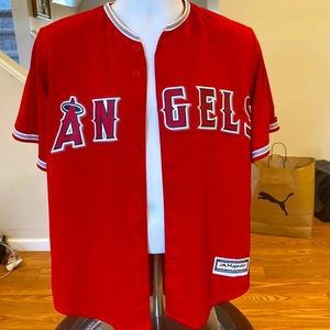 Mike Trout Majestic Angels Jersey